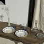 Glass - Set of 4 blue orangeade glasses H14 - OFFICE OBJETS
