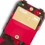 Leather goods - Phone case with leather card holder — made in Italy - LOUVINI PARIS