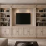 Bookshelves - Hand decorated bookcase with 8 doors - INTERIORS ITALIA