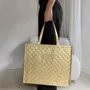 Bags and totes - Non-woven PP reusable bag -\" Oslo\” Gold (41x12x35cm) - MOONPACK