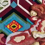 Contemporary carpets - Contemporary wall tapestry — Unique piece — Vernaculario I - ATELIER SAGRADO