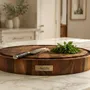 Objets de décoration - Billot de découpe en bois massif. Bois de bout - LEGNOVINI