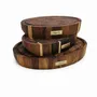 Objets de décoration - Billot de découpe en bois massif. Bois de bout - LEGNOVINI