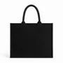 Bags and totes - Reusable Black Jute Bag - Ibiza M (35x15x30 cm) - MOONPACK
