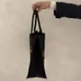 Bags and totes - Reusable Black Jute Bag - Ibiza M (35x15x30 cm) - MOONPACK