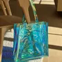 Bags and totes - Reusable PVC bag — Rio Blue (40×14×40cm) - MOONPACK