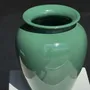 Decorative objects - Large deep sea green ceramic vase H26 D22 - OFFICE OBJETS