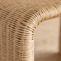 Coffee tables - Flax Natural Rattan Side Table / Stool - LO-FI HOUSE