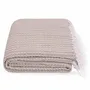 Throw blankets - Cotton Throw Topaz - LANAVITTA