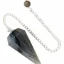 Bijoux - Pendule Labradorite conique 6 faces - ARABESK