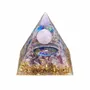Decorative objects - Amethyst Orgonite Pyramid, Tree of Life - ARABESK