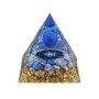 Decorative objects - Lapis Lazuli Orgonite Pyramid, Metatron Base - ARABESK