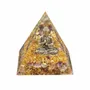 Decorative objects - Buddha & Amethyst Orgonite Pyramid - ARABESK