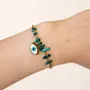 Bracelets - Bracelet Protection en Malachite A – Mauvais Œil - ARABESK