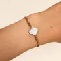 Bracelets - Lucky Bracelet, Howlite – Clover - ARABESK