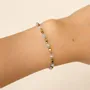Bracelets - Aquamarine AA Energy Bracelet – Gold Beads - ARABESK