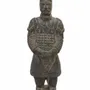 Decorative objects - Black Terracotta General Statue 26cm - ARABESK