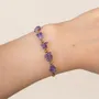 Bracelets - Energy Bracelet, Grade-A+ Amethyst – Stone Chips - ARABESK