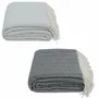 Throw blankets - Cotton Throw Prado - LANAVITTA