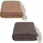 Throw blankets - Cotton Throw Prado - LANAVITTA