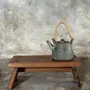 Footrests - Small low bench in ancient teak from Indonesia H16 W39 - OFFICE OBJETS