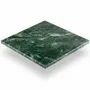 Other tables - Green marble top — 450 × 450 mm square - SAGIT