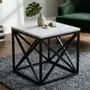 Other tables - Light Grey Marble Top — Square 450 × 450 mm - SAGIT
