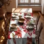 Table cloths - 100% linen tablecloth AMARYLLIS 140x250cm - NORRAVILLA