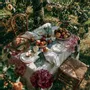 Table cloths - 100% linen tablecloth HYDRANGEA 140x250cm - NORRAVILLA