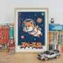 Poster - Print " Space Shiba ” - 3 different sizes - YEAAAH! STUDIO
