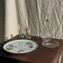Decorative objects - Vintage flower-shaped molded glass ashtray D14 H2.5 - OFFICE OBJETS