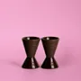 Mugs - Mini Mazagran — Set of Two 6.4 cl Espresso Cups - ATELIER MAISON QUATRE