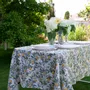 Nappes - Nappe 100 % lin - Imprimé citron italien sur lin épais - NORRAVILLA