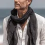 Scarves - Unisex Linen Scarf — 100% Natural Linen Unisex - 20 colors available - NORRAVILLA