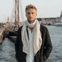 Scarves - Unisex Linen Scarf — 100% Natural Linen Unisex - 20 colors available - NORRAVILLA