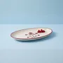 Everyday plates - Floral Oval Platter | Hand-crafted Ceramic | 14x7 - CASA AMAROSA