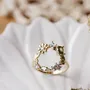 Jewelry - Peridot PL-OR 750 3MIC Flower Garden Earrings - ATELIER J.FB FRANCE