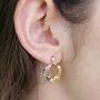 Jewelry - Peridot PL-OR 750 3MIC Flower Garden Earrings - ATELIER J.FB FRANCE