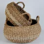 Paniers à linge - ensembles de paniers gigognes hogla - MAISON BENGAL