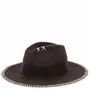 Hats - CROCHET wide brim felt hat - TRAVAUX EN COURS...
