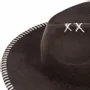 Hats - CROCHET wide brim felt hat - TRAVAUX EN COURS...