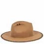 Hats - CROCHET wide brim felt hat - TRAVAUX EN COURS...
