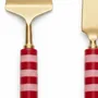 Knives - Stripe Cake Knife Set | Resin Handle | Set Of 2 - CASA AMAROSA
