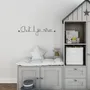 Other wall decoration - Wire Wall Decor\” Shh! I dream\” - Baby/Child - BIJOUX DE MUR