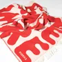 Throw blankets - Wool Throw Blanket in Red – KLEKKS NO. 11 (AMORE) - KLEKKS