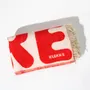 Throw blankets - Wool Throw Blanket in Red – KLEKKS NO. 11 (AMORE) - KLEKKS