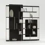 Shelves - FlutedRain Display Cabinet Series - M77