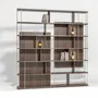 Shelves - FlutedRain Display Cabinet Series - M77