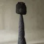 Floor lamps - NOIR MOKH Sculptural Floor lamp - GALERIE SANA MOREAU