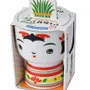 Children's decorative items - Kokeshi Green - NOTED